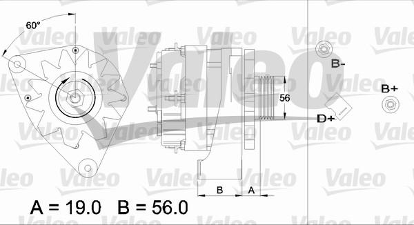 Valeo 436343 - Alternatore www.autoricambit.com