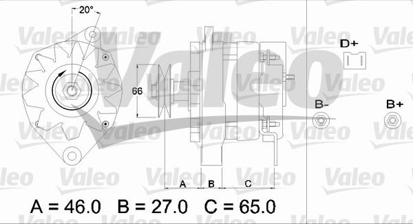 Valeo 436308 - Alternatore www.autoricambit.com