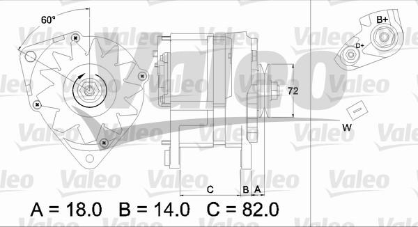 Valeo 436303 - Alternatore www.autoricambit.com