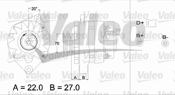 Valeo 436307 - Alternatore www.autoricambit.com