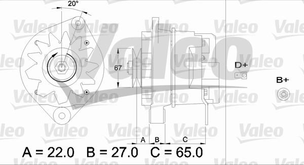 Valeo 436316 - Alternatore www.autoricambit.com