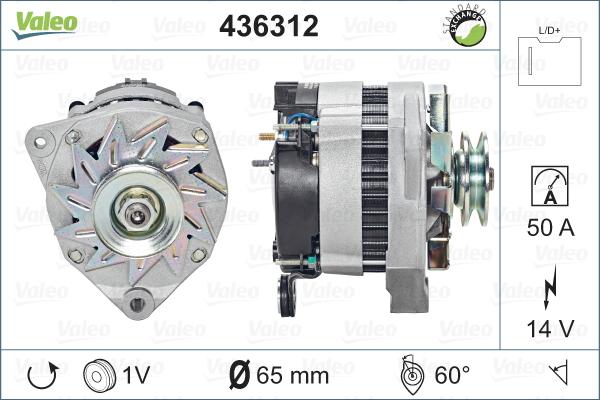 Valeo 436312 - Alternatore www.autoricambit.com