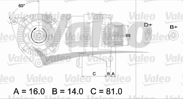 Valeo 436389 - Alternatore www.autoricambit.com