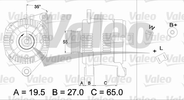 Valeo 436384 - Alternatore www.autoricambit.com