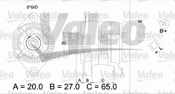 Valeo 436382 - Alternatore www.autoricambit.com