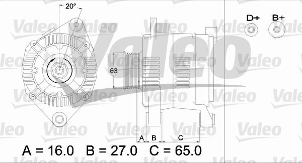 Valeo 436336 - Alternatore www.autoricambit.com