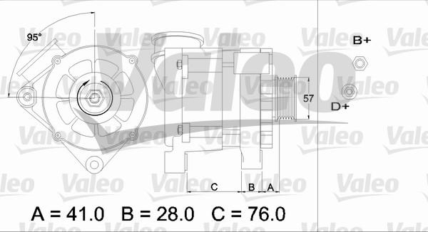 Valeo 436333 - Alternatore www.autoricambit.com