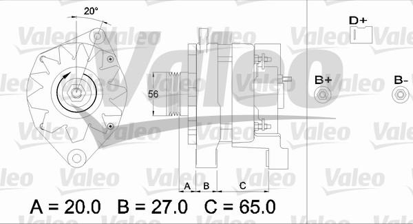 Valeo 436322 - Alternatore www.autoricambit.com