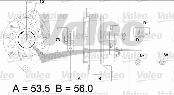 Valeo 436293 - Alternatore www.autoricambit.com