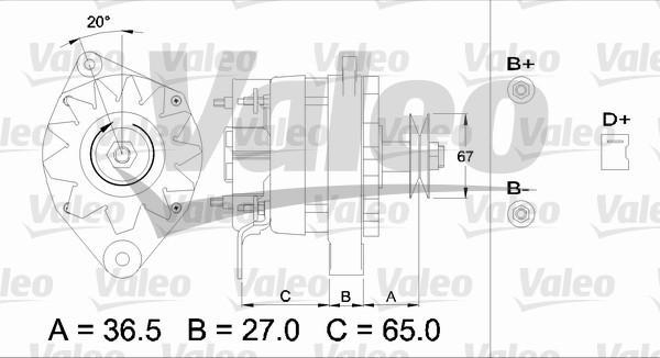 Valeo 436246 - Alternatore www.autoricambit.com