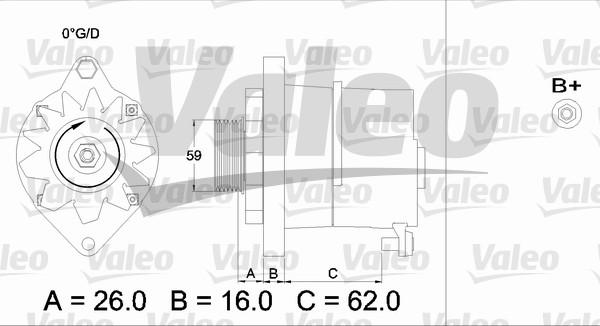 Valeo 436243 - Alternatore www.autoricambit.com