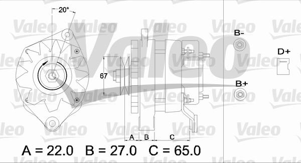 Valeo 436247 - Alternatore www.autoricambit.com