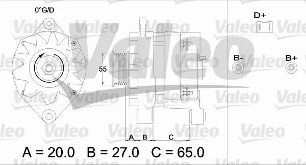 Valeo 436254 - Alternatore www.autoricambit.com