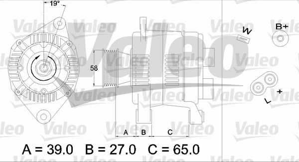 Valeo 436282 - Alternatore www.autoricambit.com