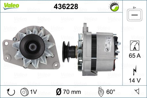 Valeo 436228 - Alternatore www.autoricambit.com