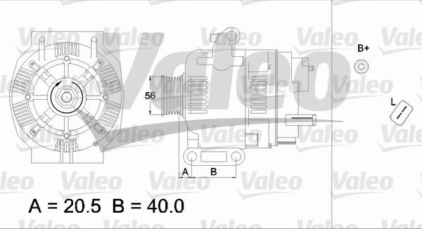 Valeo 436750 - Alternatore www.autoricambit.com