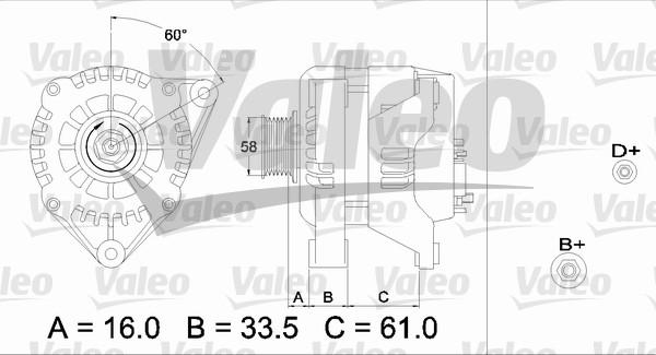 Valeo 436720 - Alternatore www.autoricambit.com