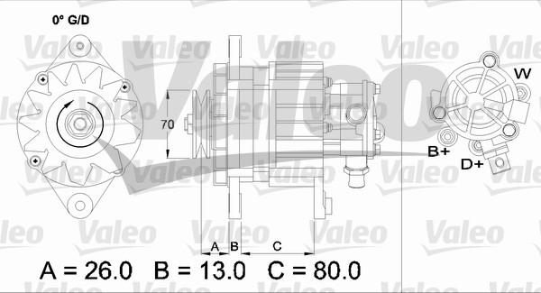 Valeo 436723 - Alternatore www.autoricambit.com