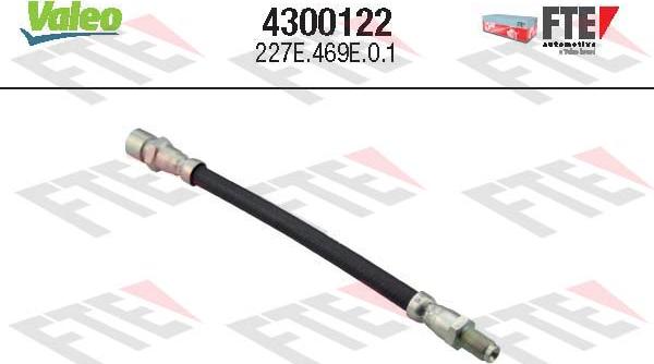 Valeo 4300122 - Flessibile del freno www.autoricambit.com