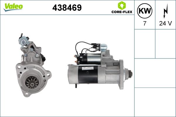 Valeo 438469 - Motorino d'avviamento www.autoricambit.com