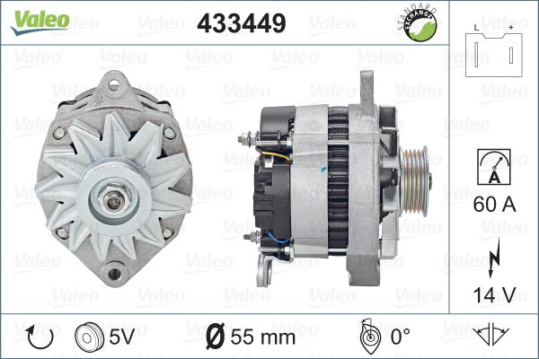 Valeo 433449 - Alternatore www.autoricambit.com