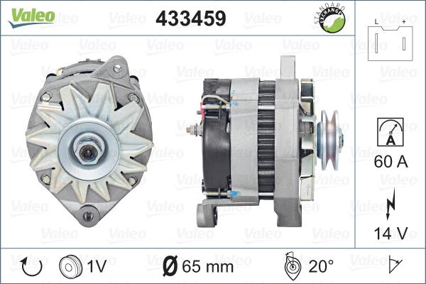 Valeo 433459 - Alternatore www.autoricambit.com