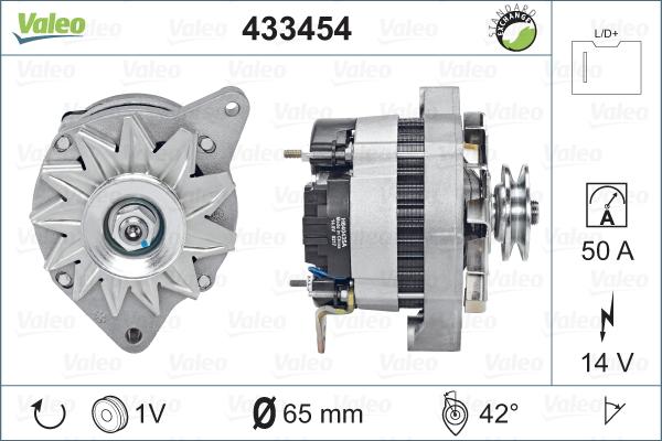 Valeo 433454 - Alternatore www.autoricambit.com