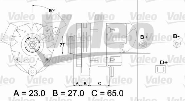 Valeo 433452 - Alternatore www.autoricambit.com