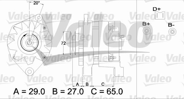 Valeo 433464 - Alternatore www.autoricambit.com