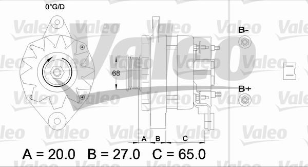 Valeo 433465 - Alternatore www.autoricambit.com