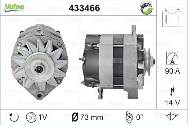 Valeo 433466 - Alternatore www.autoricambit.com