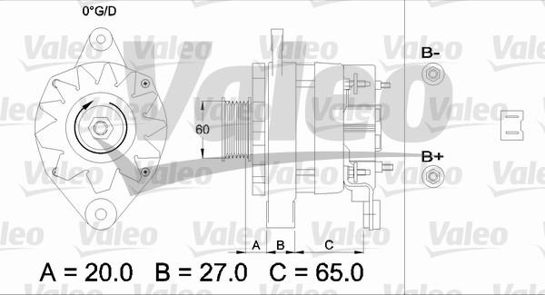 Valeo 433461 - Alternatore www.autoricambit.com