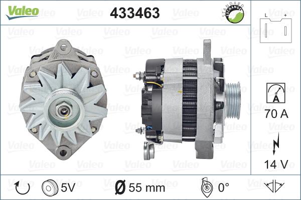 Valeo 433463 - Alternatore www.autoricambit.com