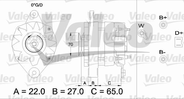 Valeo 433462 - Alternatore www.autoricambit.com