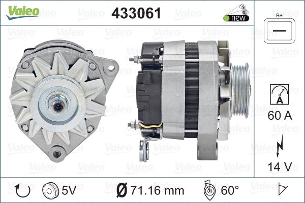 Valeo 433061 - Alternatore www.autoricambit.com