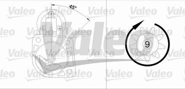 Valeo 433349 - Motorino d'avviamento www.autoricambit.com