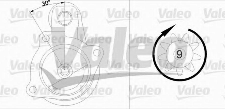 Valeo 433313 - Motorino d'avviamento www.autoricambit.com