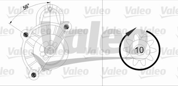 Valeo 433324 - Motorino d'avviamento www.autoricambit.com