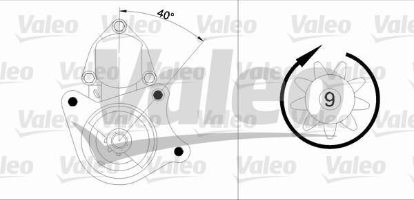 Valeo 433277 - Motorino d'avviamento www.autoricambit.com