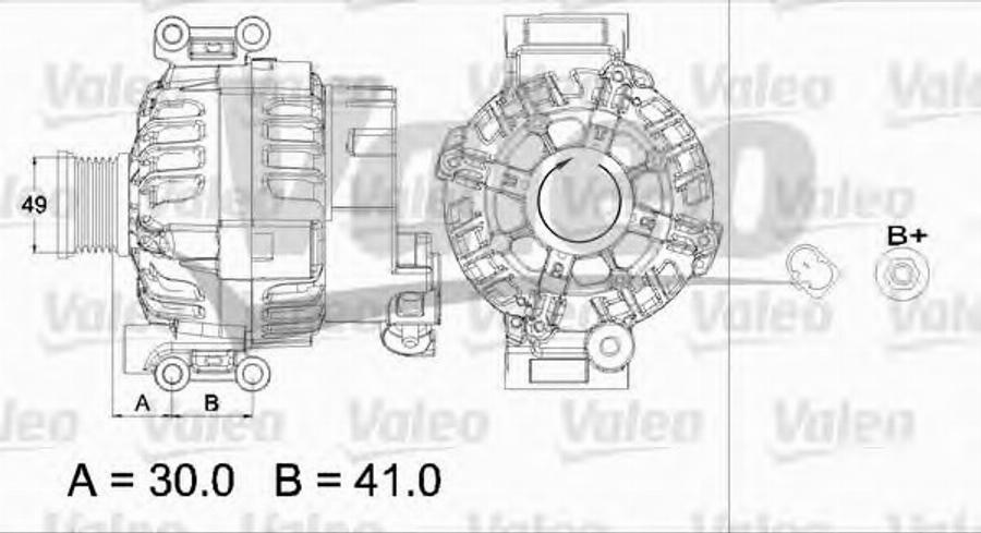 Valeo 437449 - Alternatore www.autoricambit.com