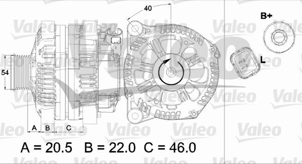 Valeo 437458 - Alternatore www.autoricambit.com