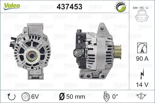 Valeo 437453 - Alternatore www.autoricambit.com