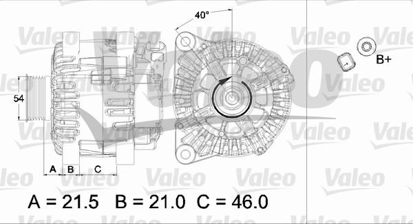 Valeo 437457 - Alternatore www.autoricambit.com