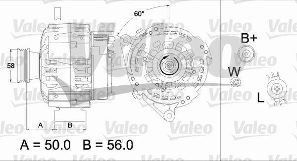 Valeo 437467 - Alternatore www.autoricambit.com