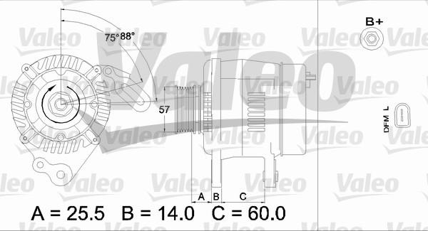 Valeo 437402 - Alternatore www.autoricambit.com