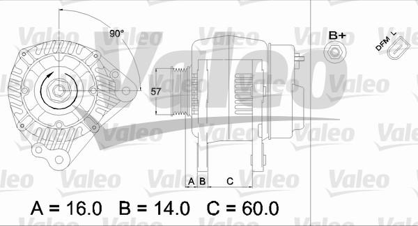 Valeo 437411 - Alternatore www.autoricambit.com