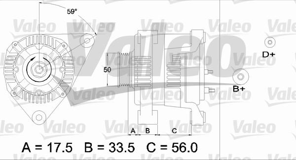 Valeo 437413 - Alternatore www.autoricambit.com