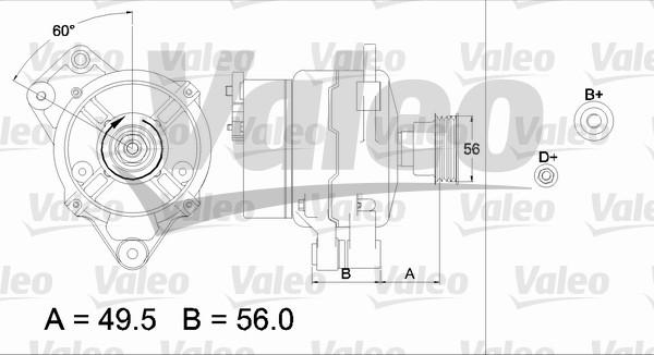 Valeo 437438 - Alternatore www.autoricambit.com