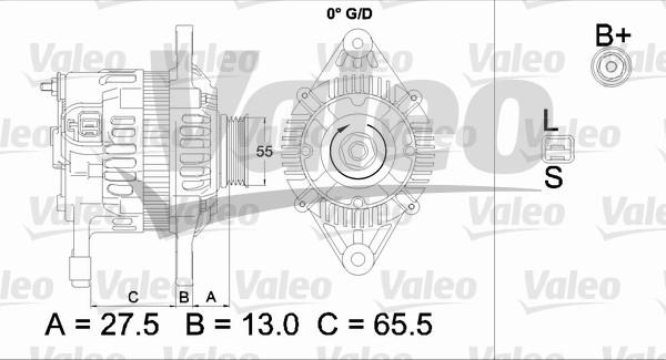 Valeo 437478 - Alternatore www.autoricambit.com