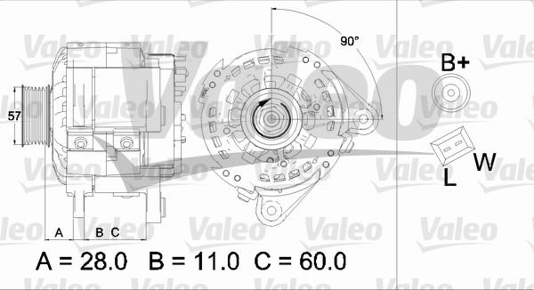 Valeo 437477 - Alternatore www.autoricambit.com